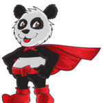 Mascotte Super-Panda