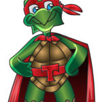 Mascotte Super-Tortue