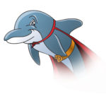 Mascotte Super-Dauphin