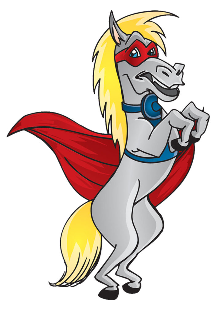 Mascotte Super-Cheval