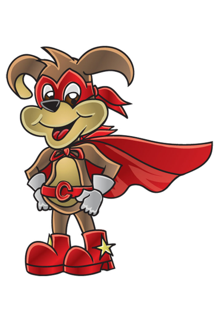Mascotte Super-Chien