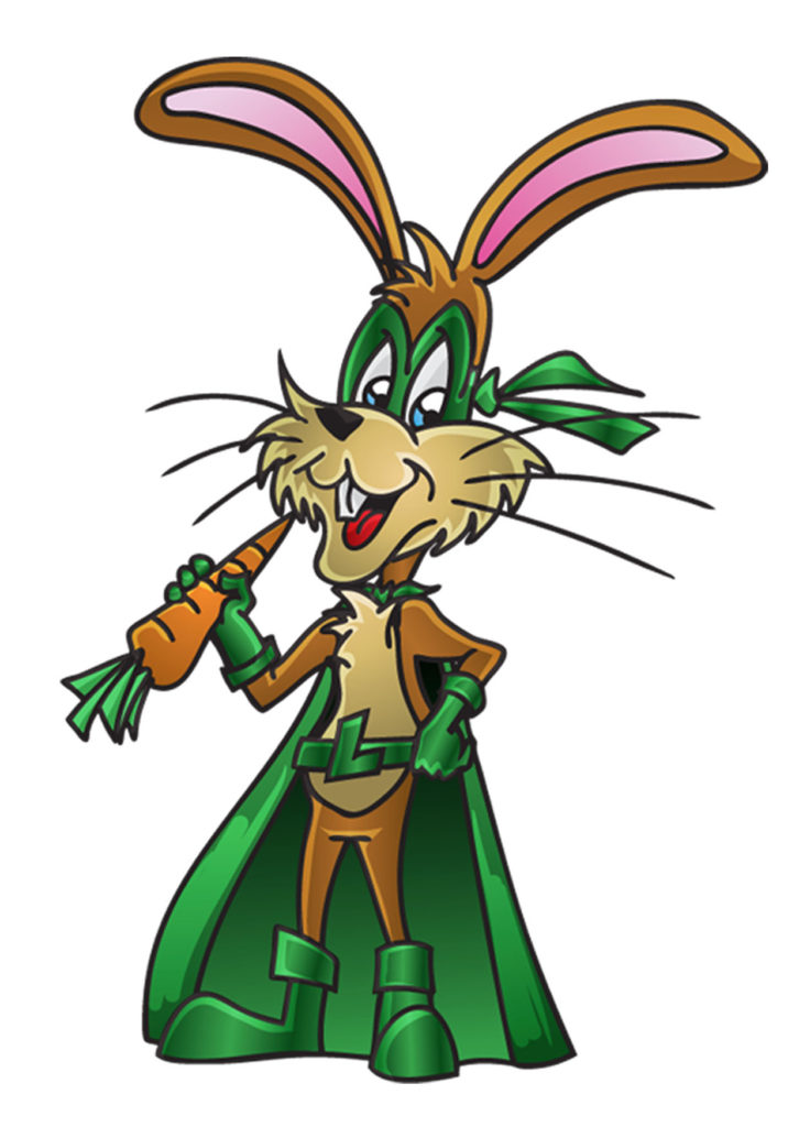 Mascotte Super-Lapin